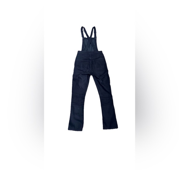 Madewell Black Denim Overall Jumpsuit XS Adjustablestraps Casual Streetwear Y2K - Picture 2 of 10